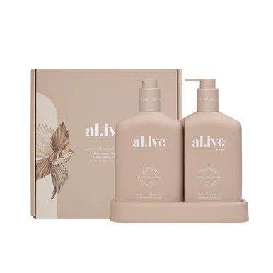 Al.ive Body - Wash & Lotion Duo - Fig, Apricot And Sage