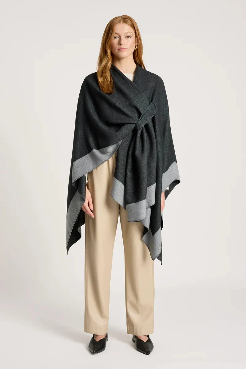 Eb & Ive - Ayla Cape Char/grey