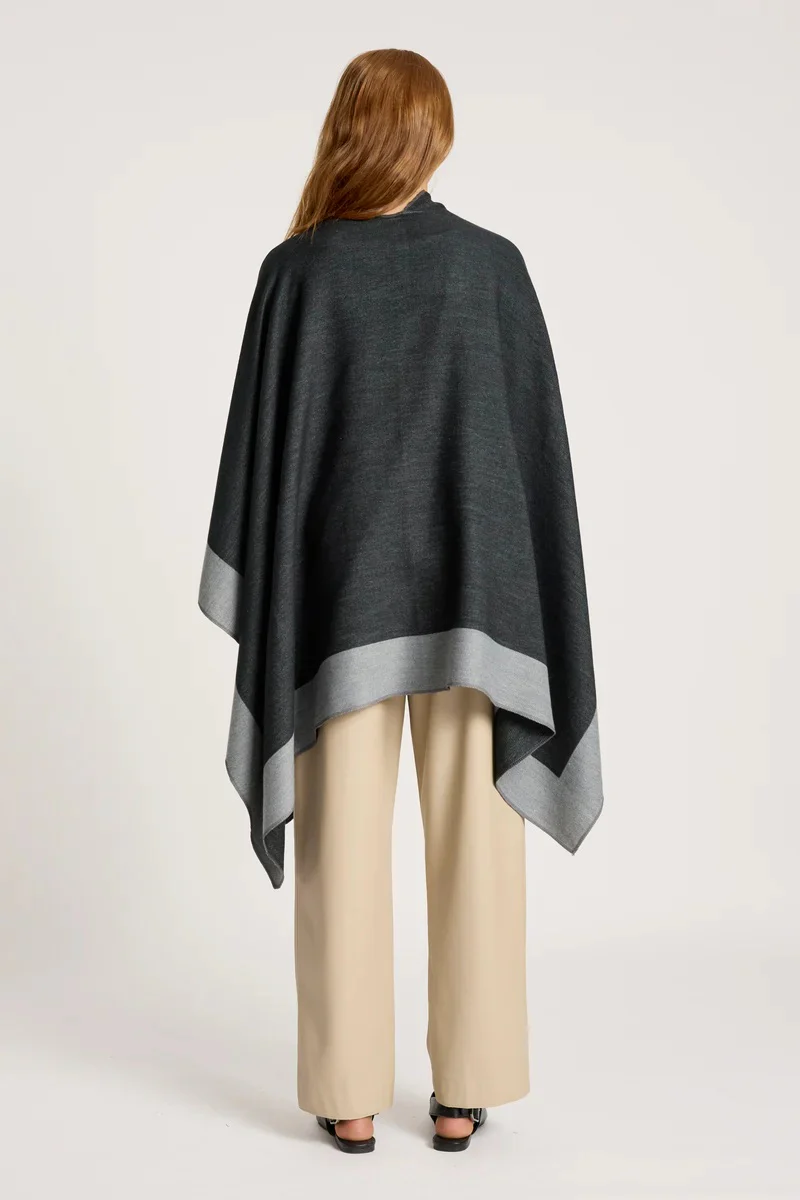Eb & Ive - Ayla Cape Char/grey - Image 2
