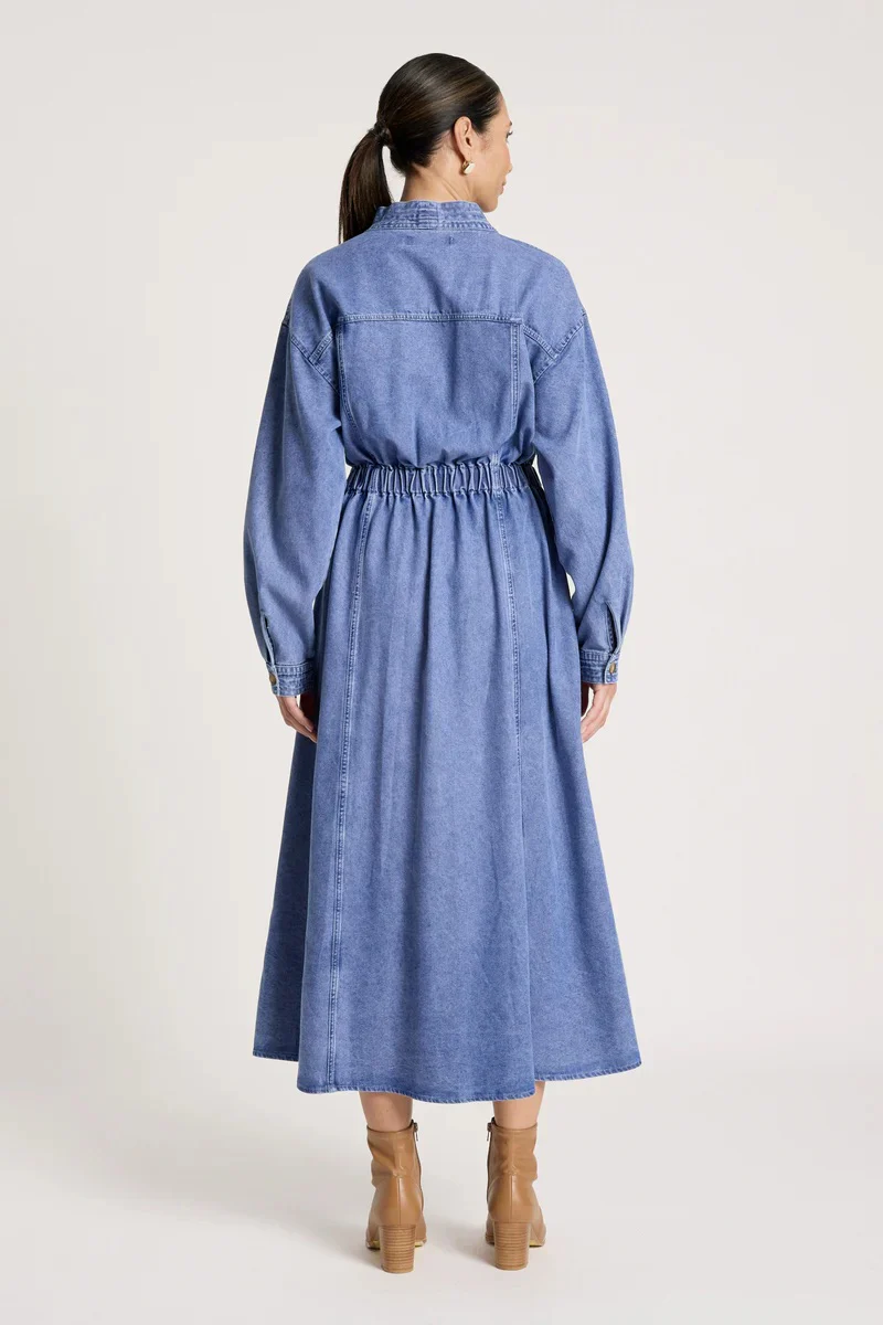 Eb & Ive - Bodhi Denim Dress - Image 3
