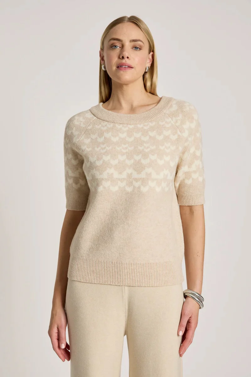 Eb & Ive - Maasai Knit Top Dune/bisque