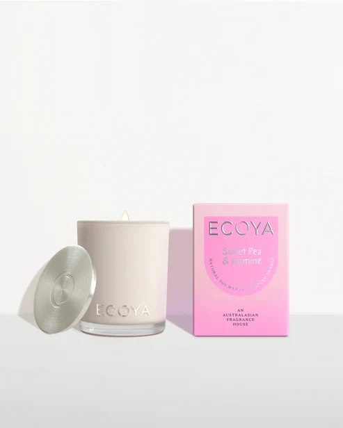 Ecoya - Sweet Pea & Jasmine Mini Candle 80g