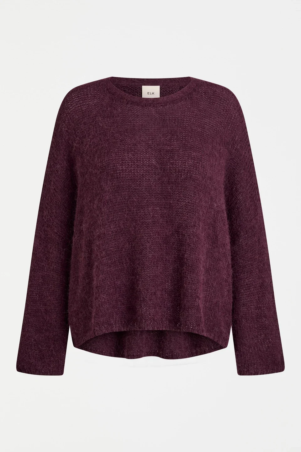 Elk - Agna Sweater Merlot - Image 3