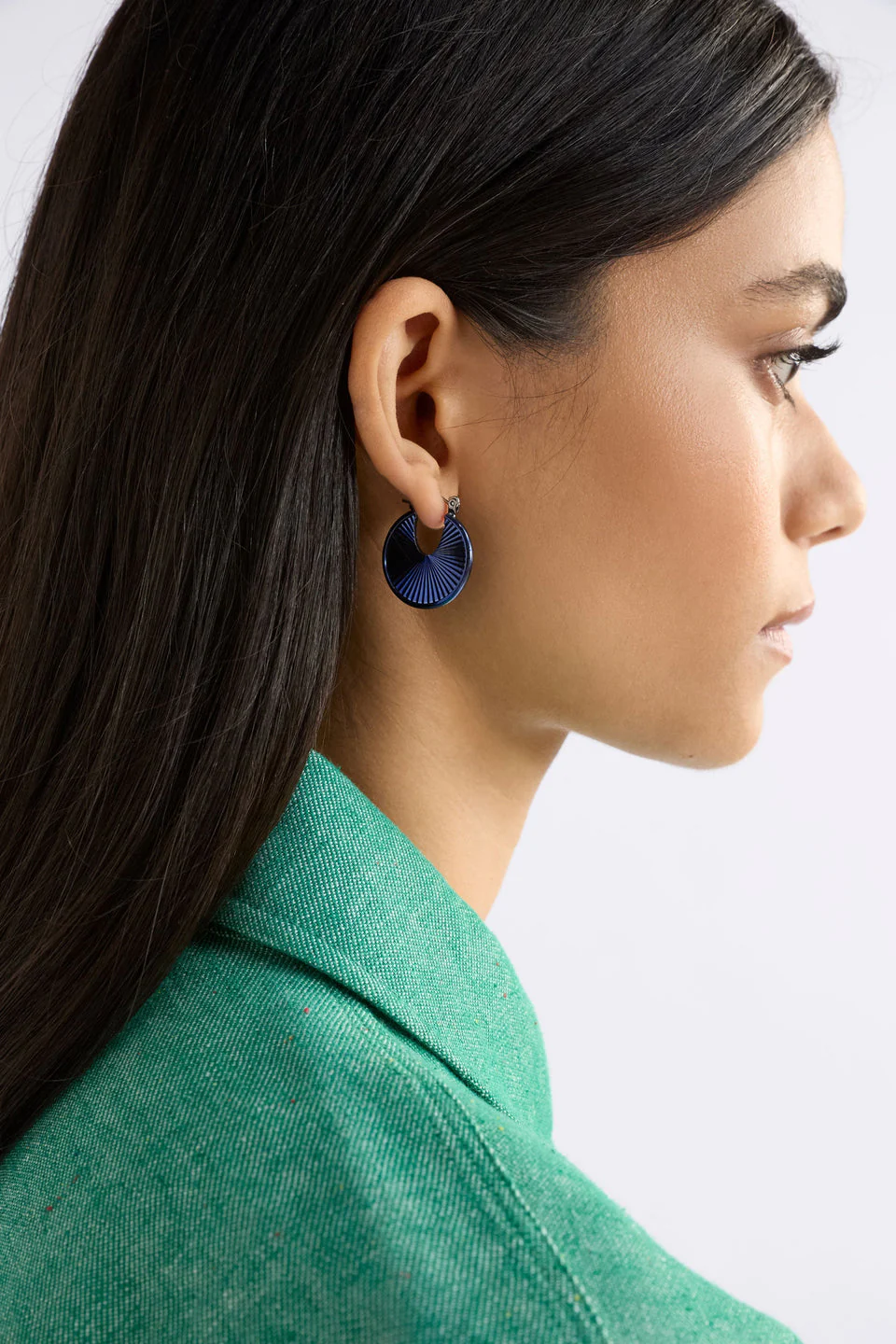 Elk The Label - Navy Saku Hoop - Image 2