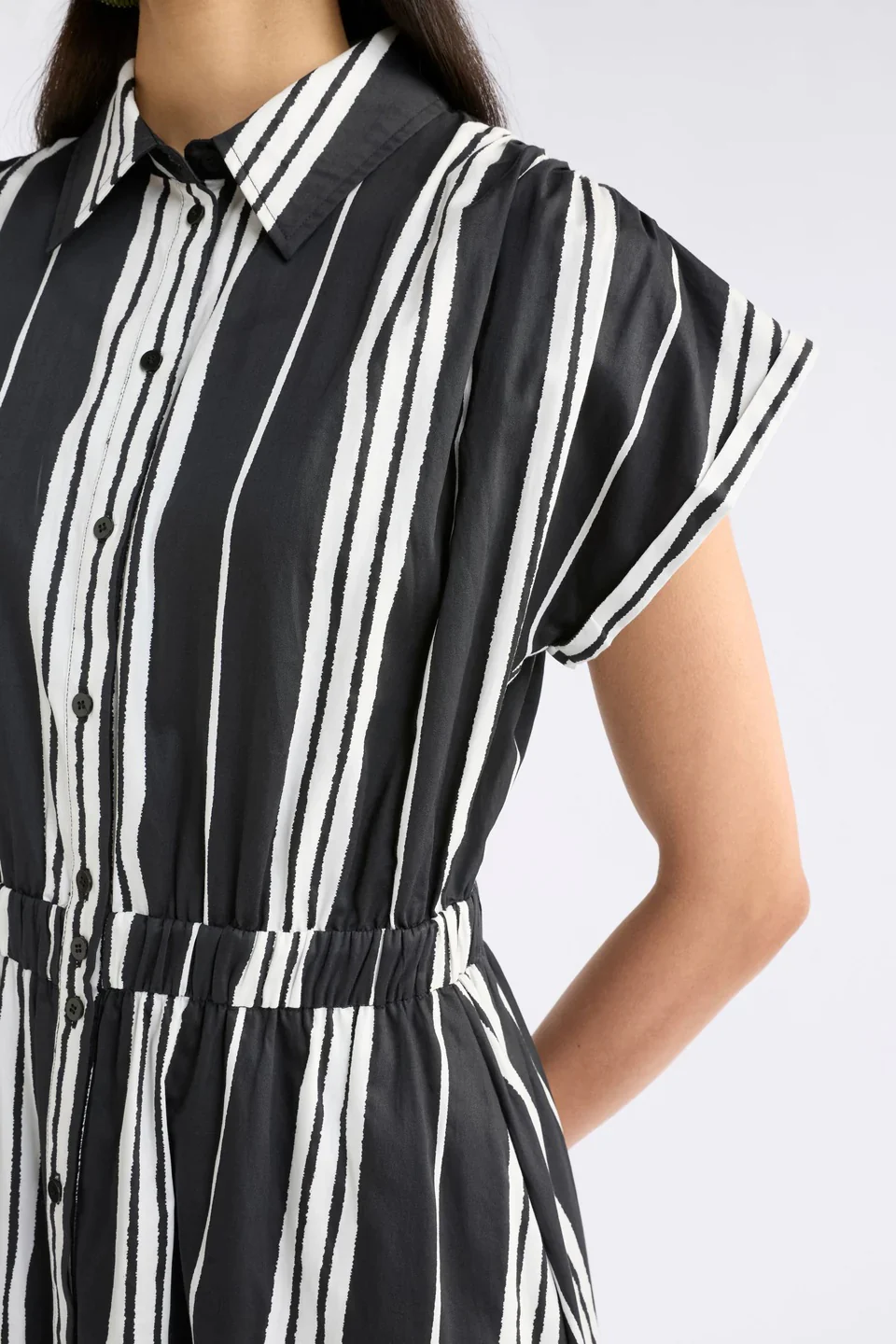 Elk The Label - Reza Shirt Dress Black - Image 3