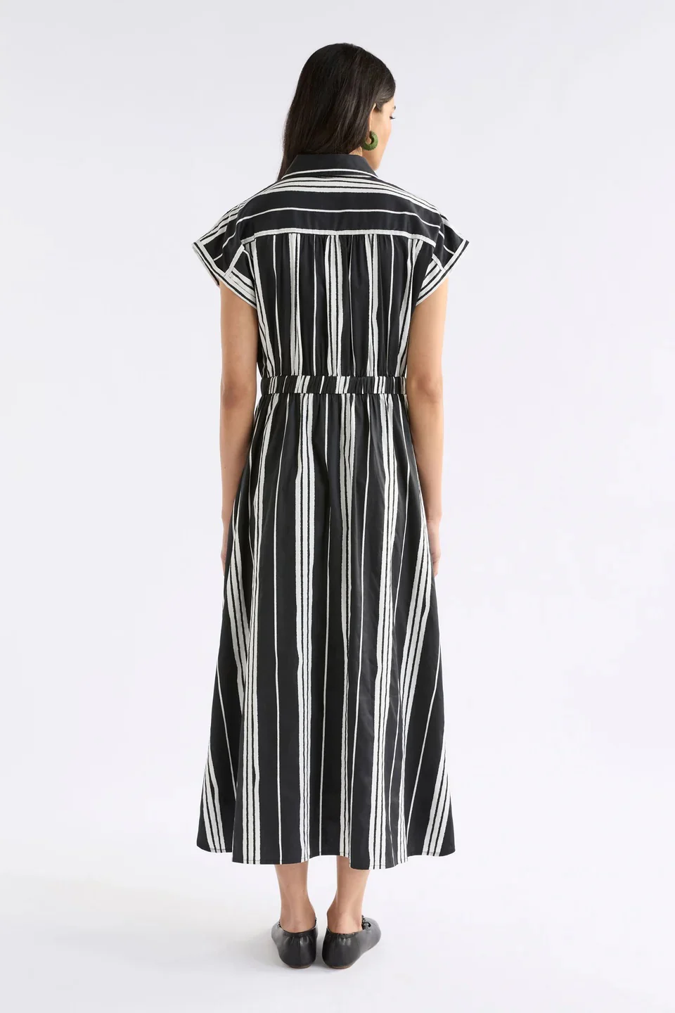 Elk The Label - Reza Shirt Dress Black - Image 4