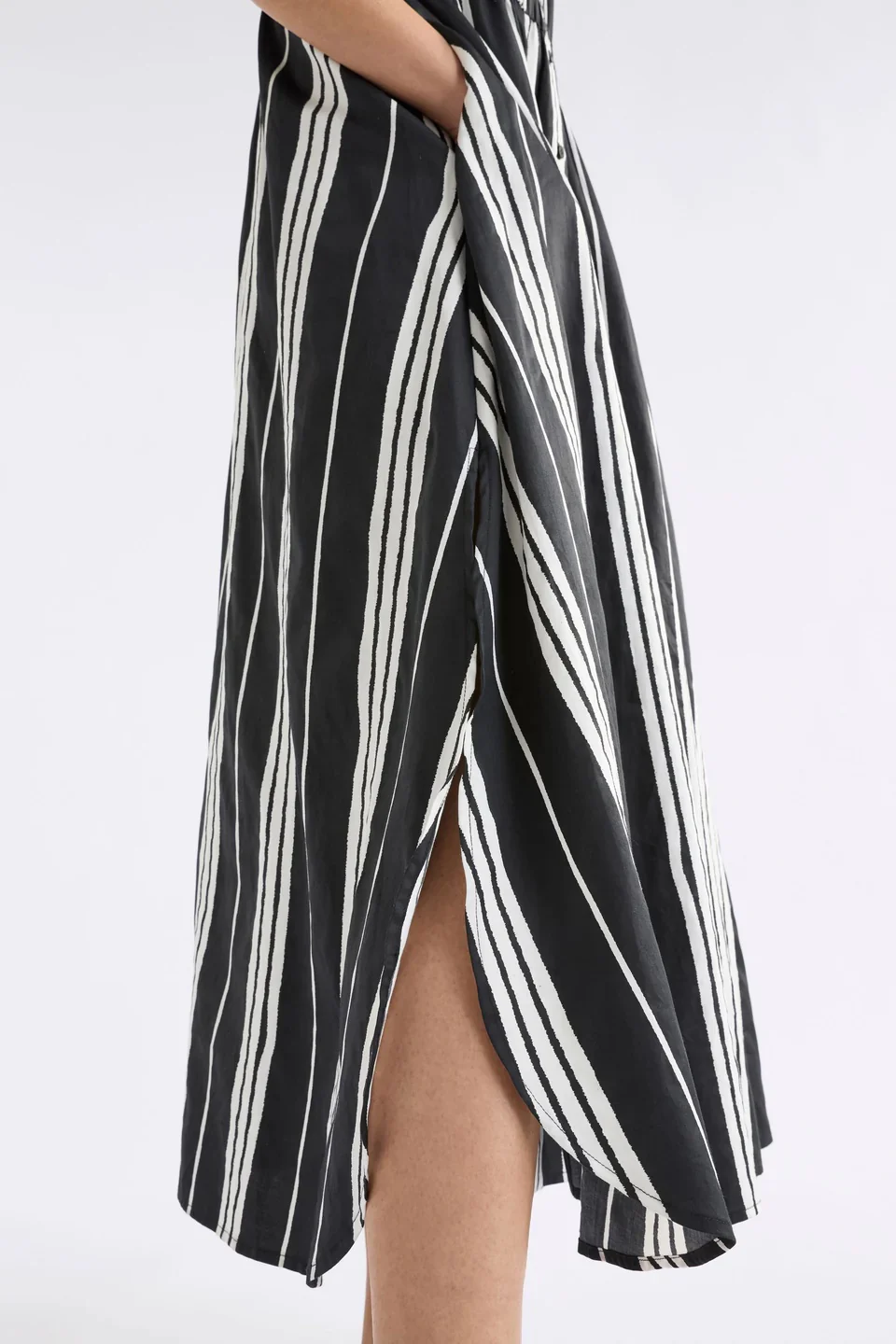 Elk The Label - Reza Shirt Dress Black - Image 5