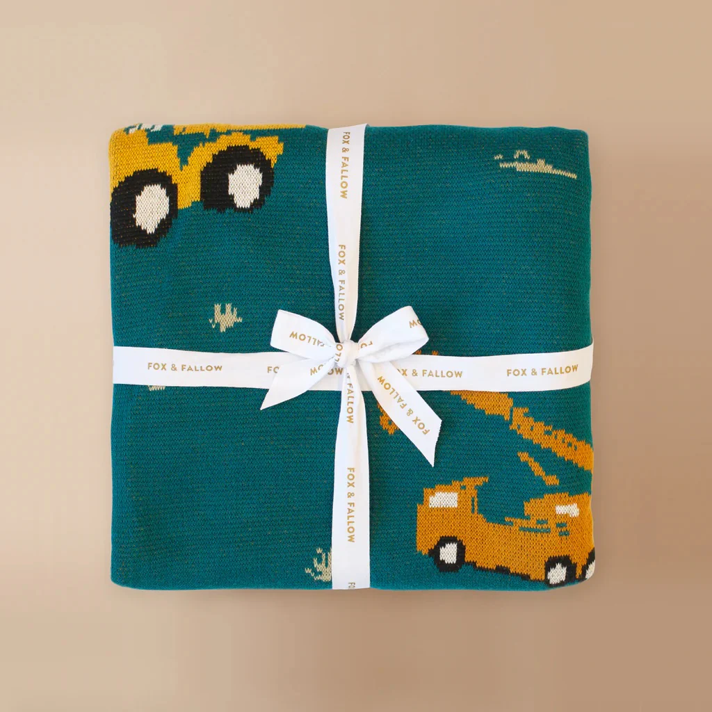 Fox & Fallow - Trucks Blanket