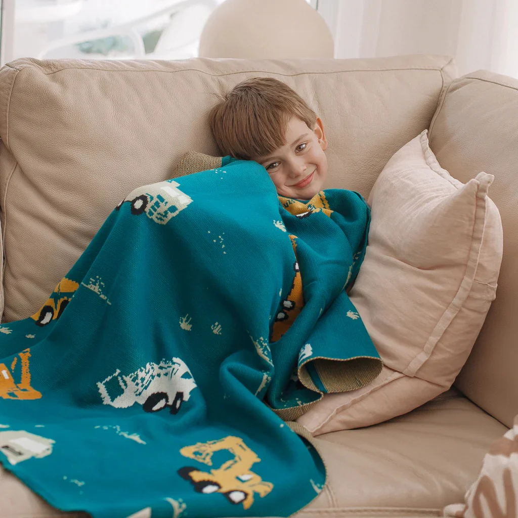 Fox & Fallow - Trucks Blanket - Image 2