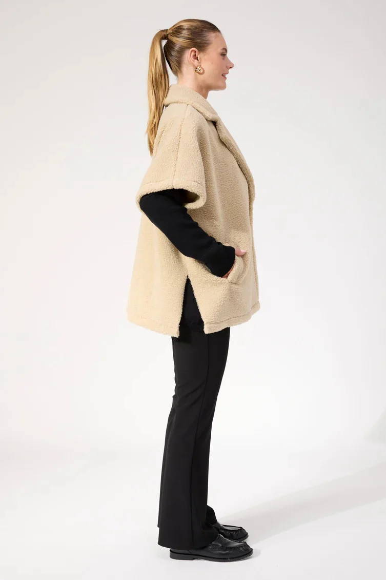 Haven - Jackson Oversized Vest Natural - Image 2
