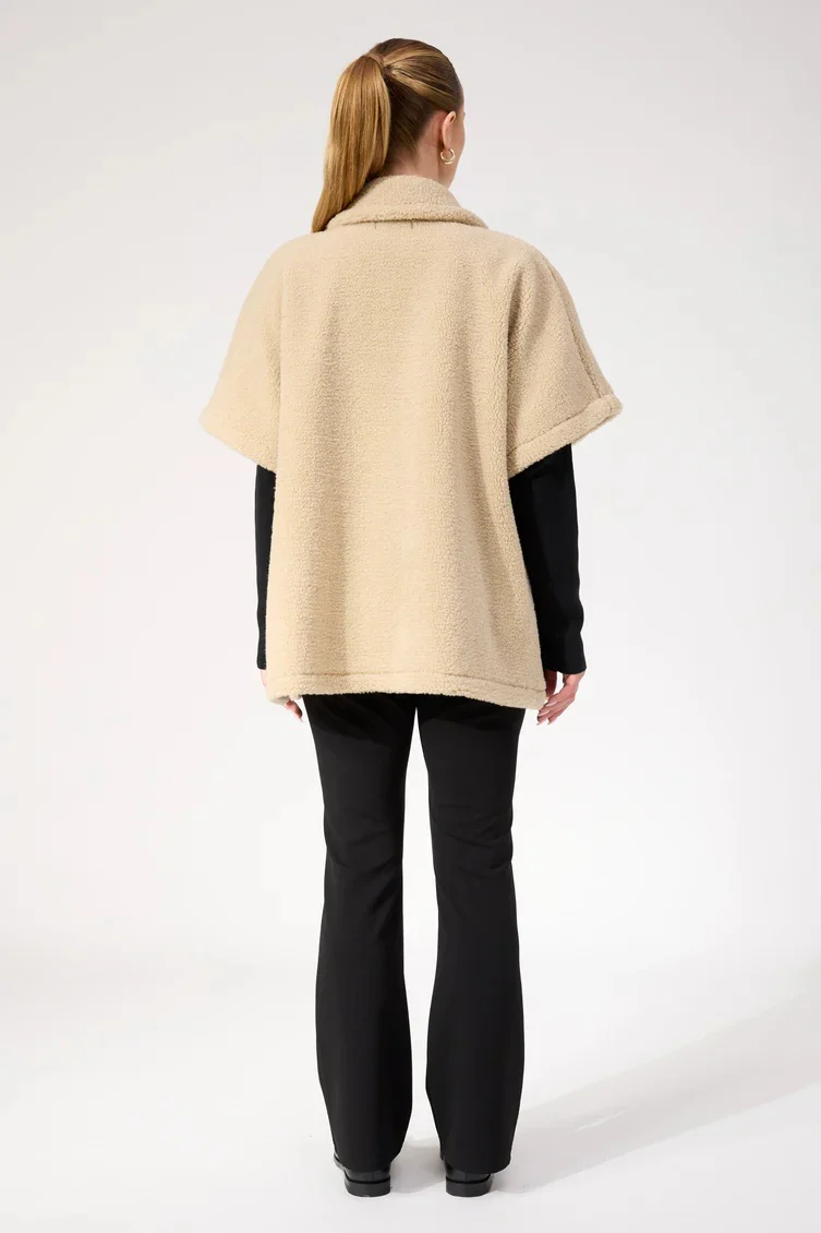 Haven - Jackson Oversized Vest Natural - Image 3