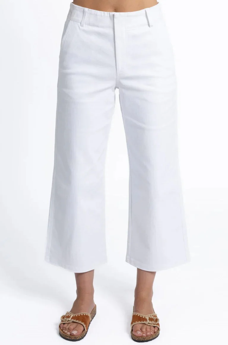 Humidity - Margot Drill Pants White - Image 5