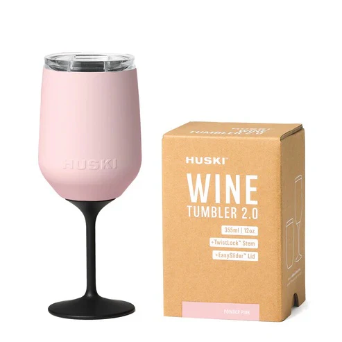 Huski - Wine Tumbler 2.0 Powder Pink