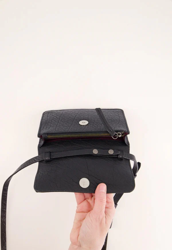 Mini Fold Bag Black - Nancybird - Image 3