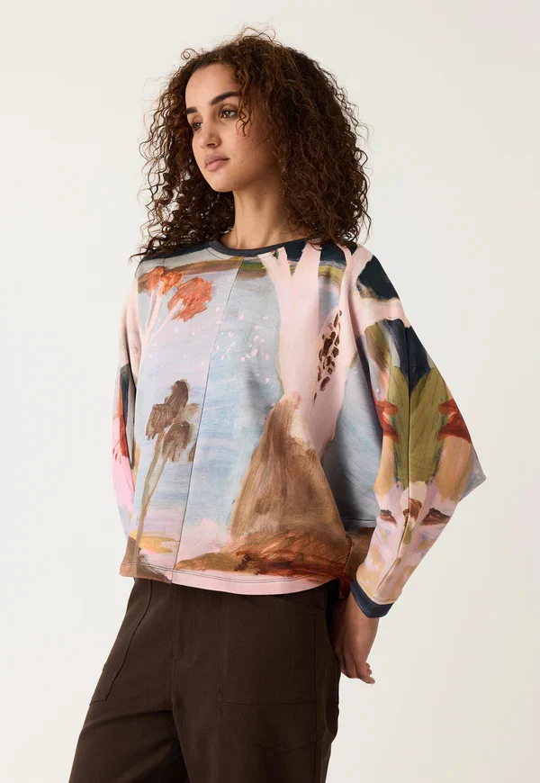 Nancybird - Dahlia Batwing Sweat Night Herons - Image 3
