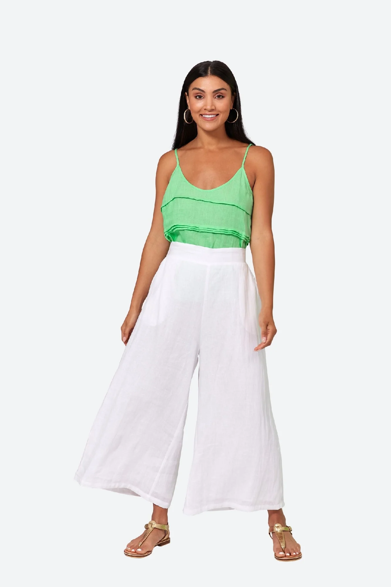 Studio Crop Pant Salt - Image 6