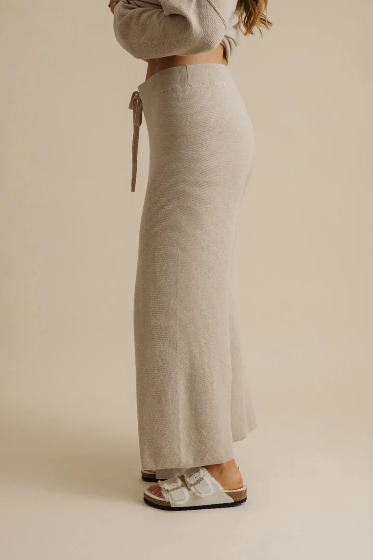 Talamaya - Winter Retreat Merino Cotton Pant Wheat - Image 3