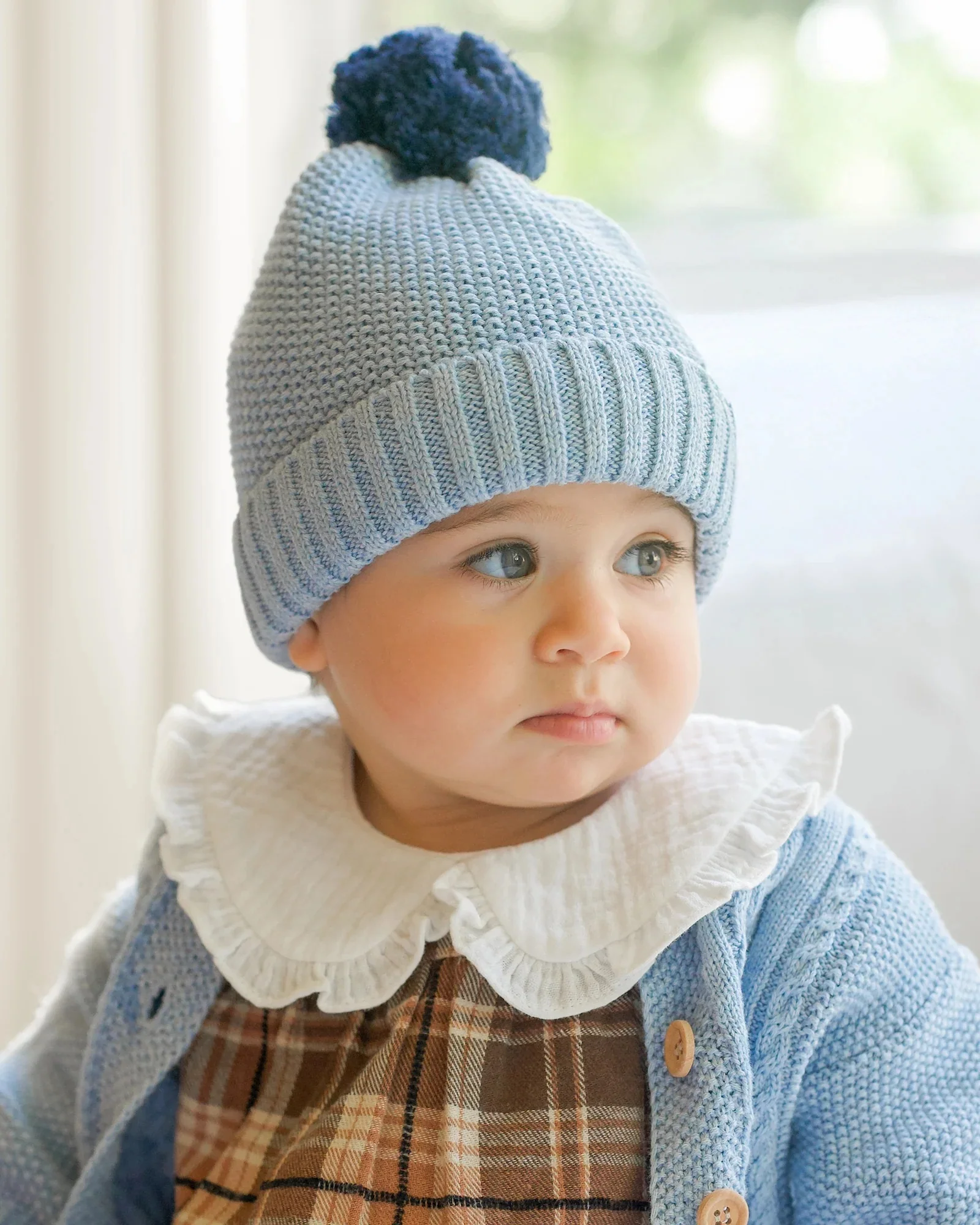 Toshi - Organic Beanie Bobby Bluebell - Image 2