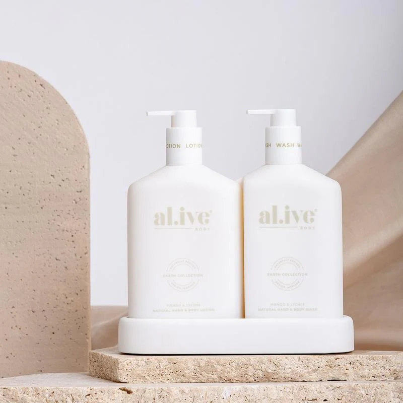 Al.ive Body - Wash & Lotion Duo - Mango & Lychee - Image 4